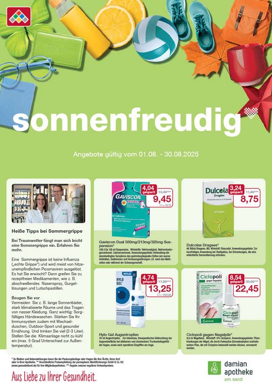 Angebote August Angebote August