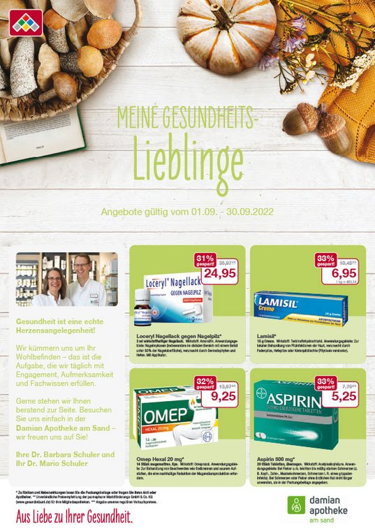 Angebote September Angebote September