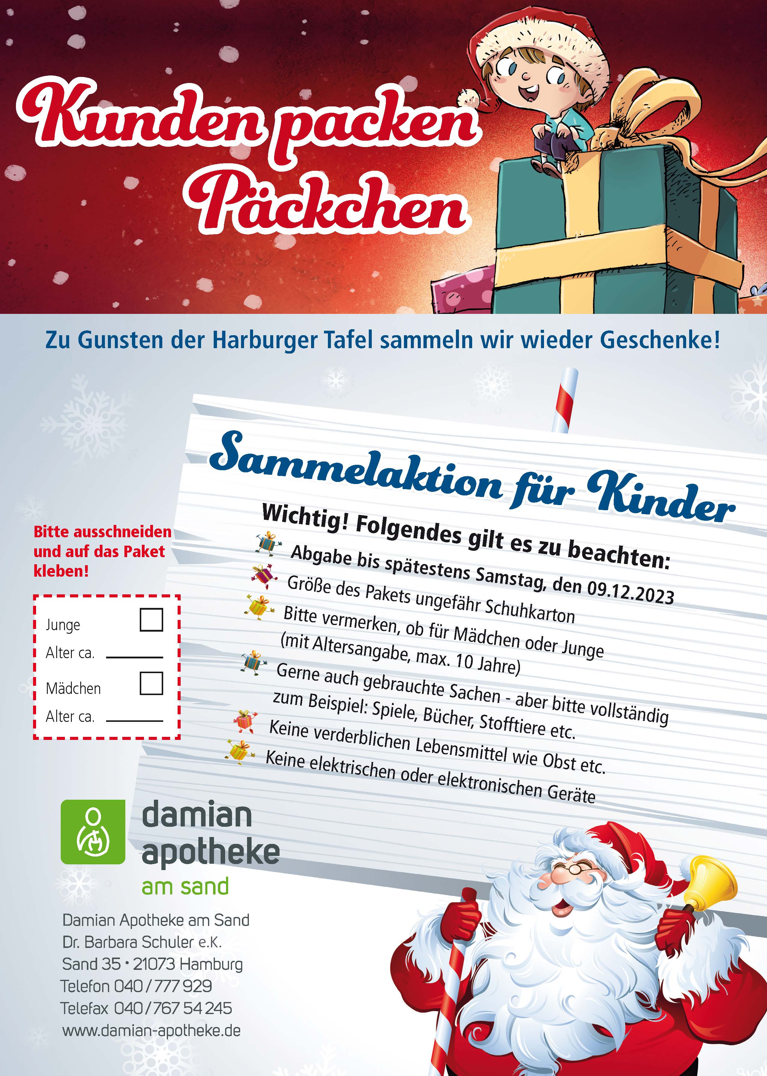 Damian-Kindertafel