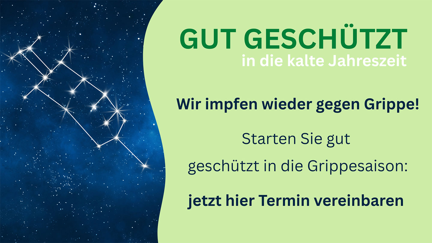 Wir impfen wieder gegen Grippe!