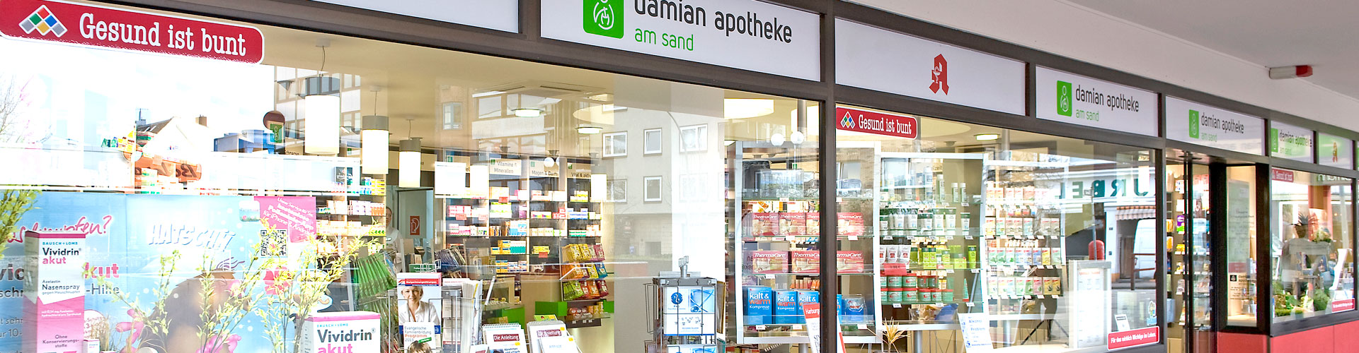 Damian-Apotheke am Sand Aussenansicht